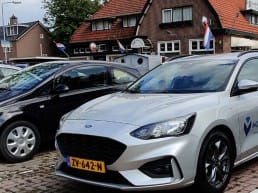 Shared car at mobipunt in 't Veld