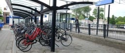 Shared bikes in Schagen