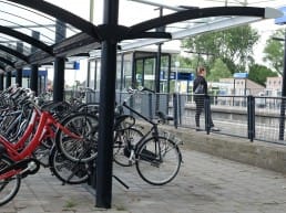 Shared bikes in Schagen